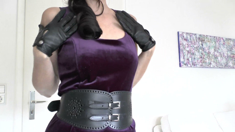 Lady Victoria Valente: Wide, Tight Belts Part 81 - Lady Victoria Valente