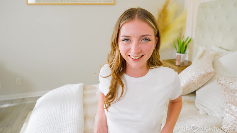 Only teen blowjobs: Onlyteenblowjobs - Filmed My Blonde Babe Sucking My Cock Really Good