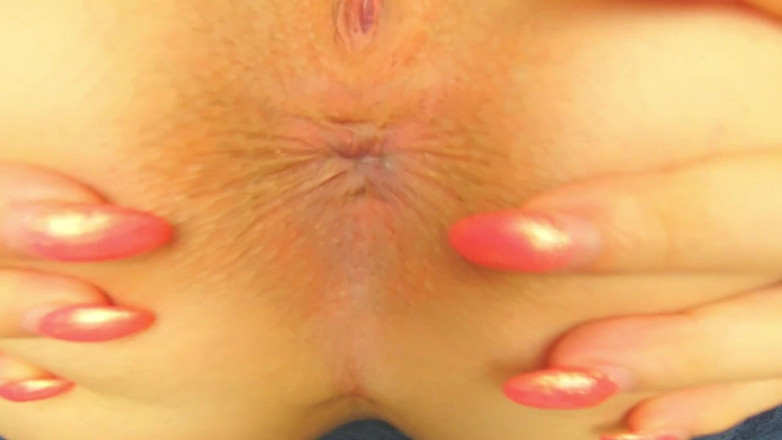 Diana Devil: Extreme close up pussy and asshole
