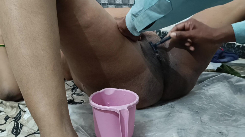 Bhabhi UP: Bhabhi sollte sich die haare rasieren