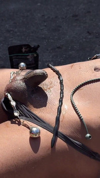 Dilated Urethra Under the Sunlight with Beautiful Smile of Empress Mbella