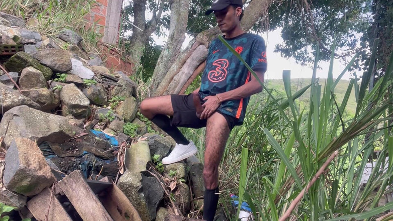 vergar4_daviid: Tôi đã rất hứng tình đến nỗi tôi vuốt ve dương vật...