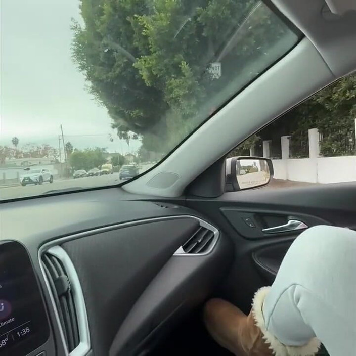 Shel Cierra: Ebony Car Ride Home with Stranger