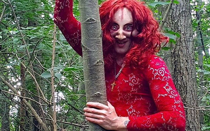 Demon Bitch: Horny Demon Bitch Having Hard Fun in the Forest