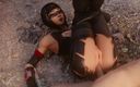 Velvixian 3D: Fortnite - Female Ninja Sex
