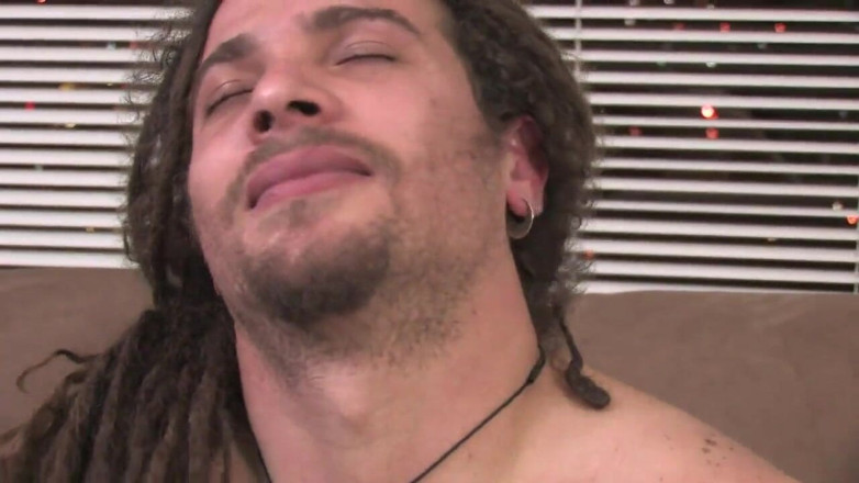Gay 4 Pleasure: Getting hot in his armchair and jerking off