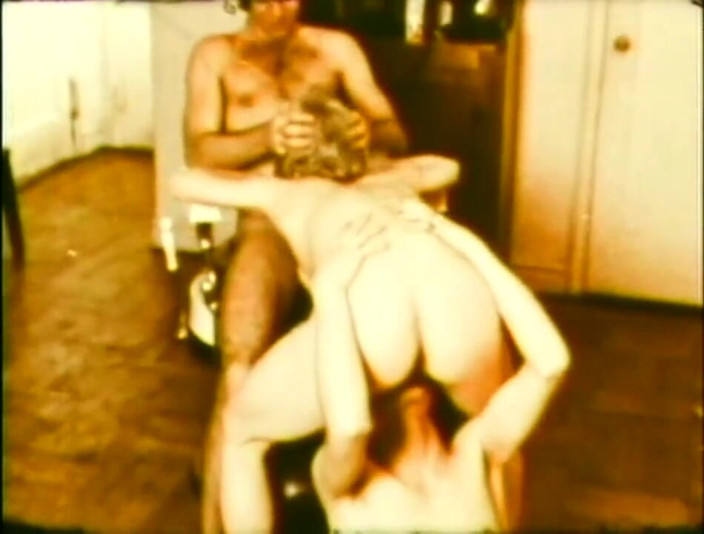 Vintage Usa: Intensywny film erotyczny w stylu vintage w trójkącie!