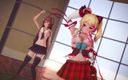 Mmd anime girls: Mmd R-18 Anime Girls Sexy Dancing (clip 5)