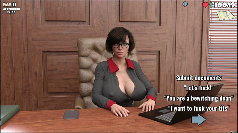 Maayon Plays: Üniversiteli dekan ve satıcı kız göğüslerini gösteriyor