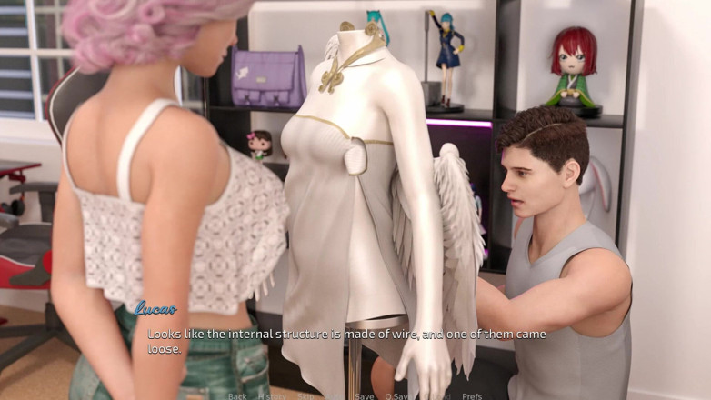 3D Cartoon Porn: Growing Things up 5 - Lucas Plays with Bella’s Body Then Dreams...