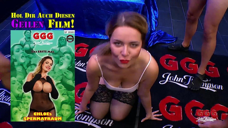 GGG John Thompson Studio: Ggg John Thompson, tânără, blondă, zveltă și dornică de spermă