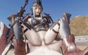 The fox 3D: final fantasy Aranea Highwind Gets Multiple styles clothed