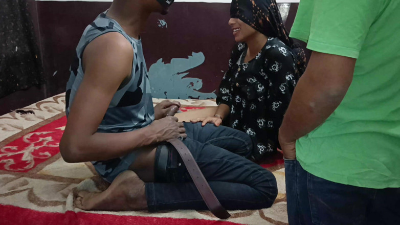 HousewifeGeeta: Indian Cuckold Husband Fuck Slim Sexy Wife with Him Friend...