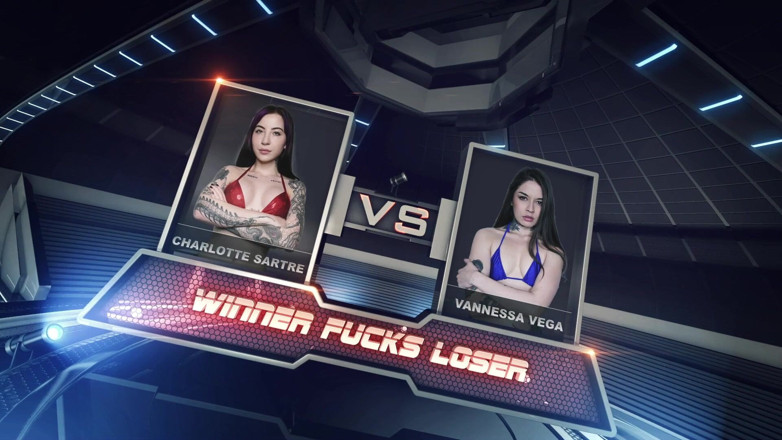 Evolved Fights Lez: Charlotte Sartre Vs Vanessa Vega Vrouwelijk Worstelen