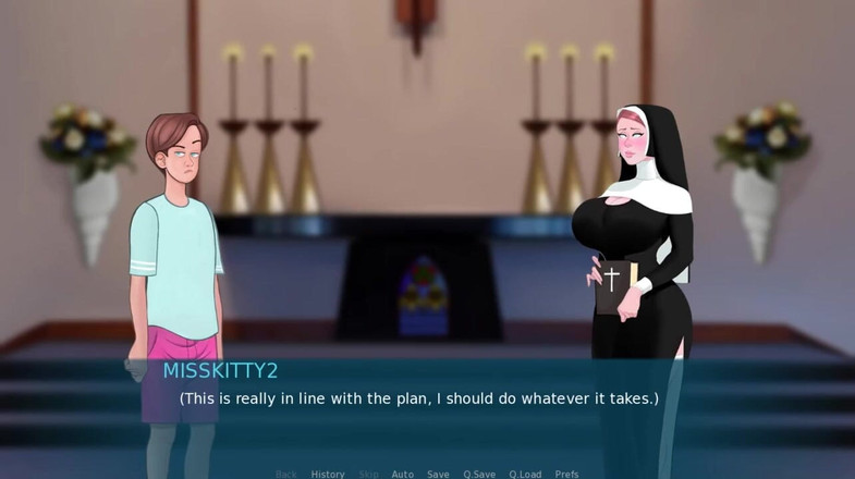 Miss Kitty 2K: Sexnote v13, partea 62 - Pula purificatoare pentru Grace