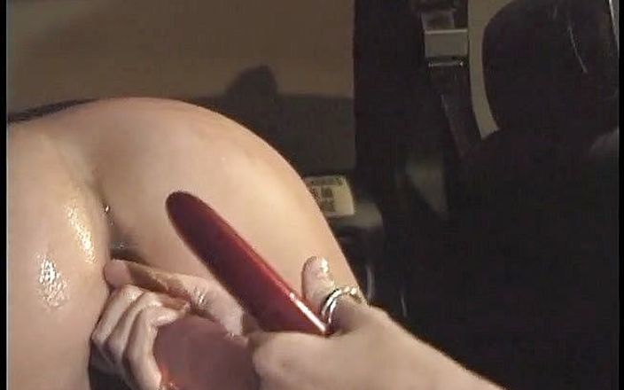 VOP Porno: Two horny lesbians love to fuck in the car hard