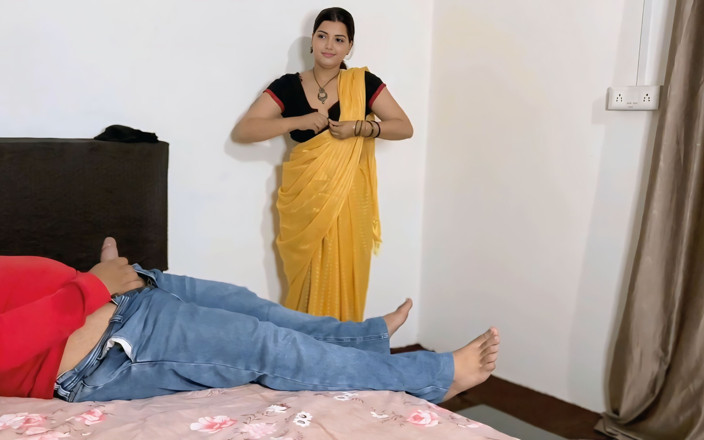 MumbaiBoy: Desi Step Stepmom Oil Massage to Her Stepson's Penis. with...