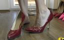 Katerina Hartlova: My shoes collection. Hot video for high heels lovers.