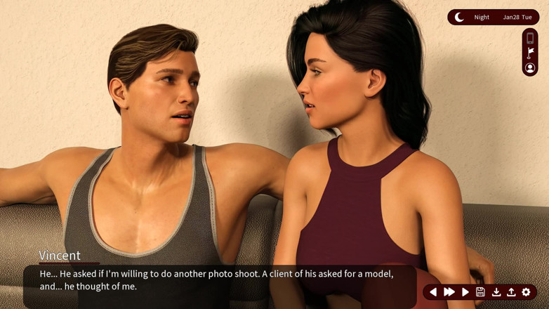 Dirty GamesXxX: Flüstern von Wünschen: der Alltag des Paares - Episode 34