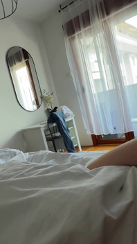 Blonde Step Stepmom Massive Tits Rub Against My Cock as We Wake up Together