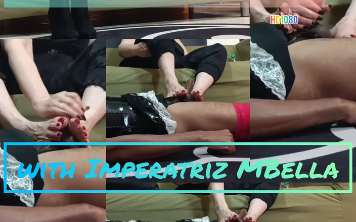 Danfetish: Sissy Handjob Dengan Kaki Permaisuri Mbella