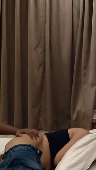 Trisha Hotness: Fucking From Behind Without Removing Jean's