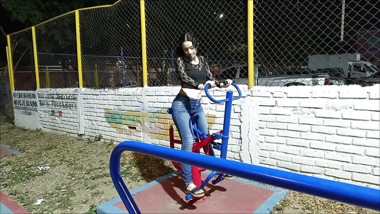 LorensSex: I Visit My Neighbor at the Park While She Works...