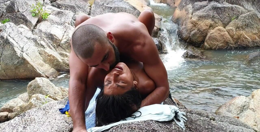 Kinky4love: Breve sintesi del nostro viaggio alle cascate ... percorso difficile ma...