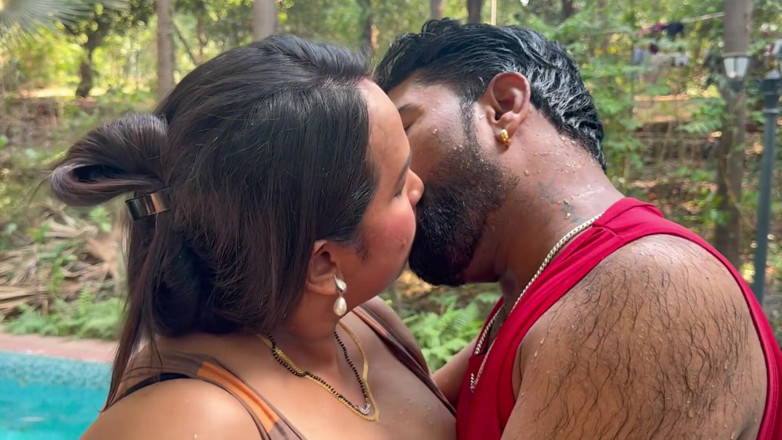 Kamasutra61: Indian Hot Couple Full Fucking Video in Pool Sex Viral...