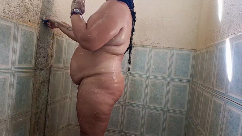 Adribella69: A Chubby Girl with a Big Butt Is Taking a...