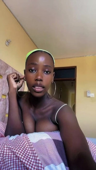 Sexy Natural Kenyan Ebony Babe Short Clip Just for You #02