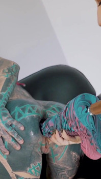Alternative Teen Gets Anal Fucked and Has Orgasm on Big Toys