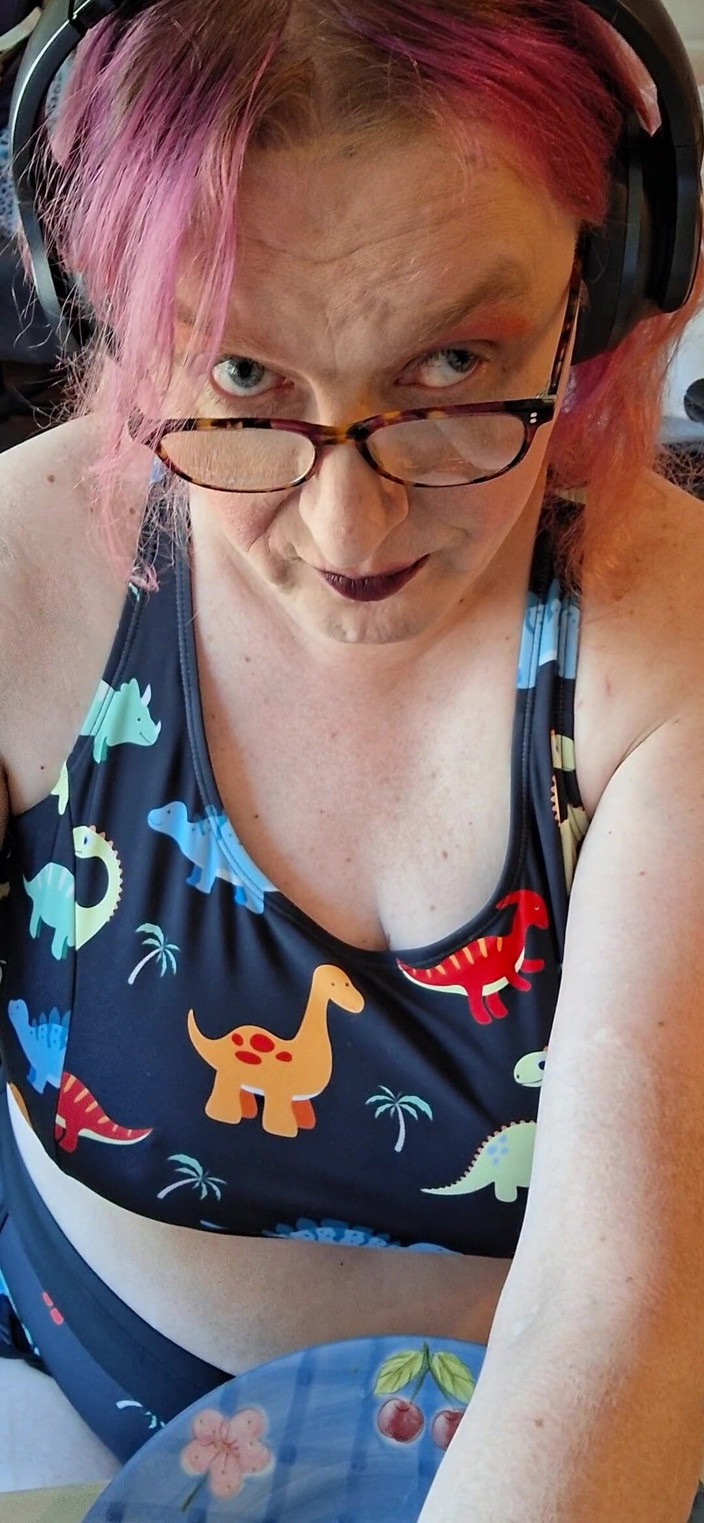 Princess Udders: Dinosaur Girl Eats Breakfast!