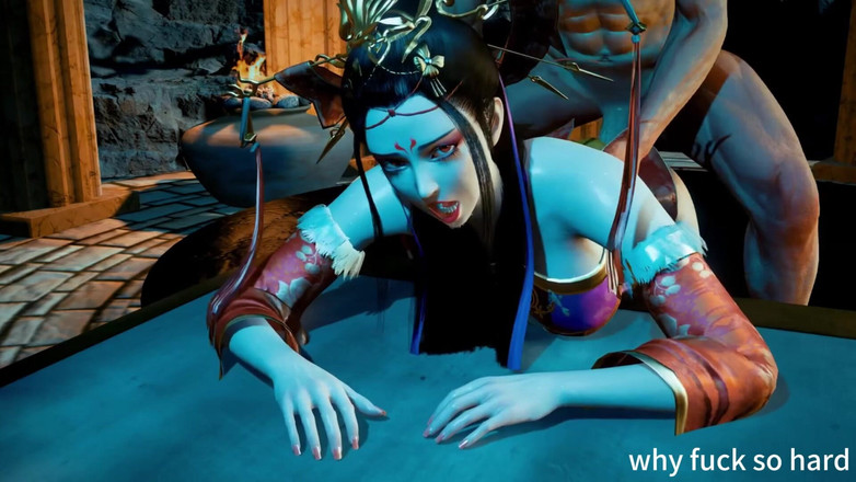 Why fuck so hard: 3d мила азіатська зріла матуся в сексуальному вбранні займається хардкорним сексом з великим членом