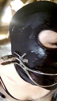 POV - Deepthroat Pissing Whore