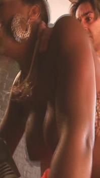 MILFs Are Hot Curvy Black Woman with Huge Tits Gets a DP in a Threesome with Friends