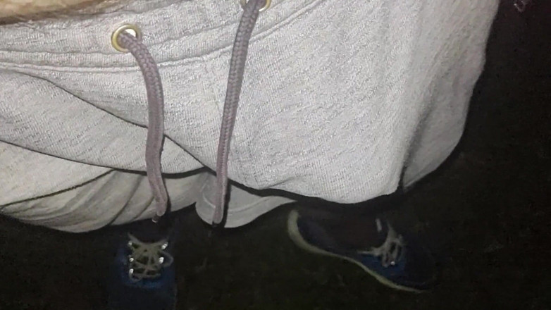 Johnnyboy2285: Running cum outdoor