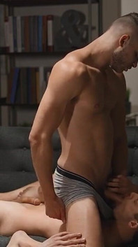 Twinkpop  - Devy sucks Troye's cock, then feeds his hard dick to the twink