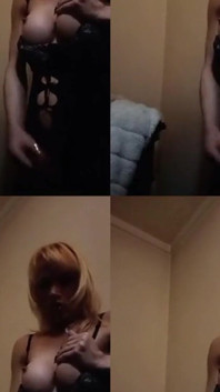 Masturbating transexual