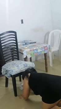 Her Stepfather Fucked Her While She Was Stucked