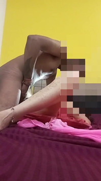 Horny Girl in Saree Takes Cock in Pussy and Cum on Tits