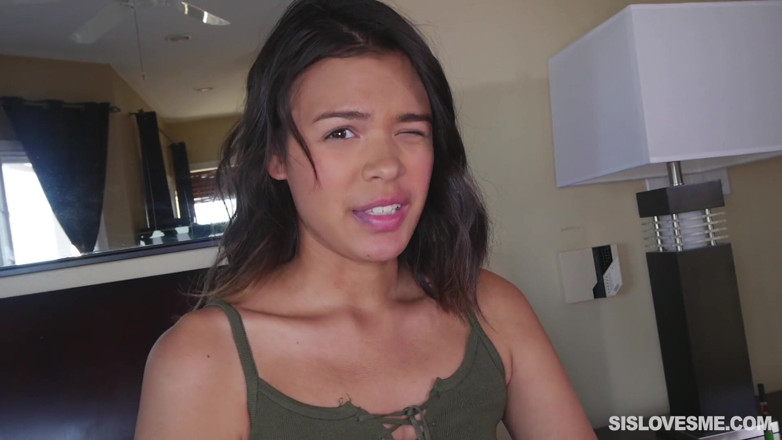 Sis Loves Me: Latina stepsis practices oral with her stepbro