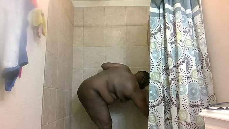 bigblacktxchub: 아침 샤워 슈퍼 깨끗한
