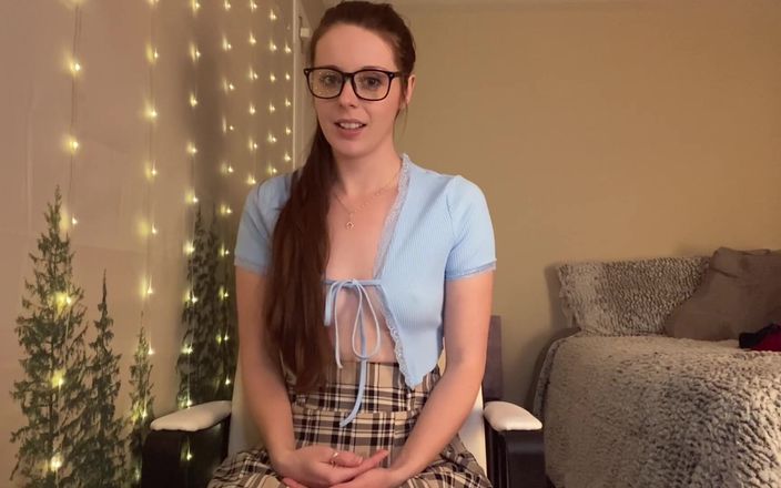 Nadia Foxx: Cute Horny Student in Glasses Confronts You About Why You&amp;#039;ve...