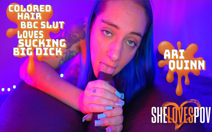 Semaj Media: Semaj Media tetované kotě Ari Quinn milovala fackování a sání...