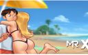 Mr Studio X: Summertimesaga - gioco con una bottiglia sulla spiaggia # 81