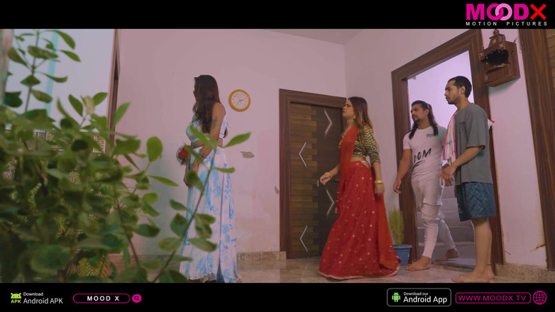 Mood X VIP: Sexy indický pár romantický večer a šukání tvrdého velkého zadku Manželka...