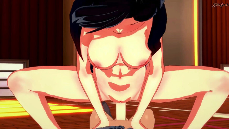 Hentai Smash: Lucy bị ăn lồn trước khi cưỡi cu - Hentai.