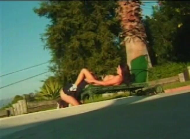 Analiscius: Hot busty milf fucking in the back yard