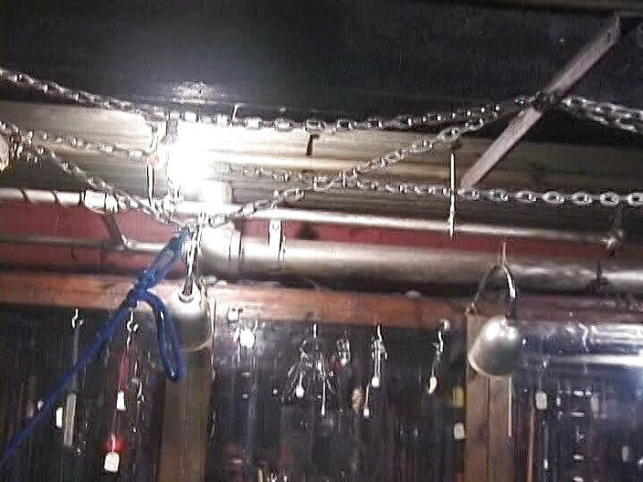 French X: Cewek rambut pirang toketnya dientot sambil diikat